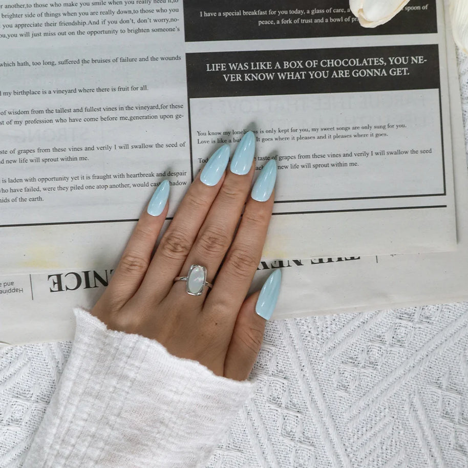Pearlescent Baby Blue