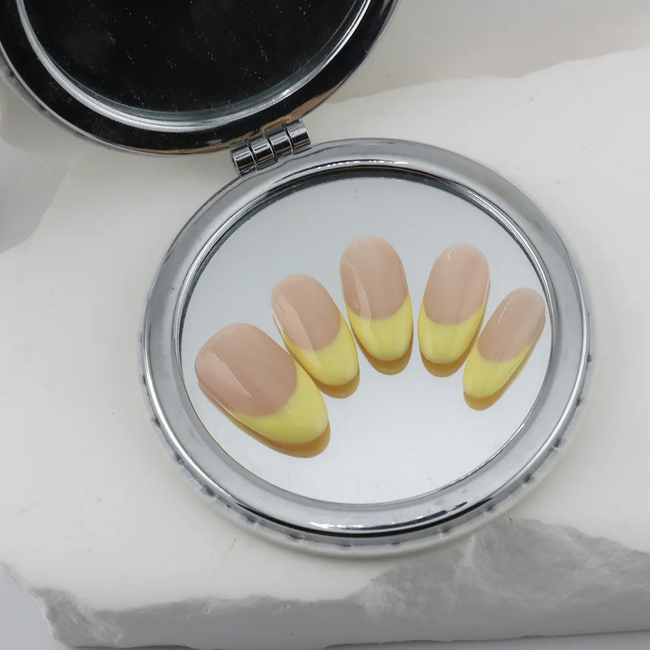 Yellow French Tip