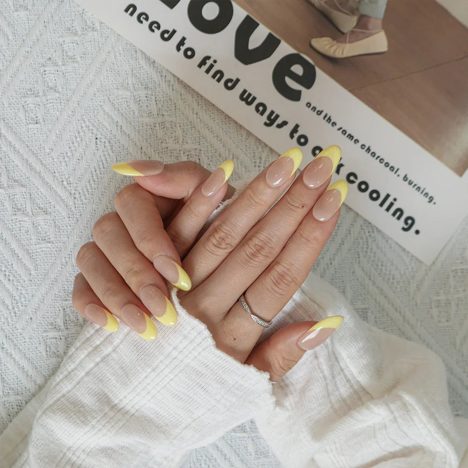 Yellow French Tip