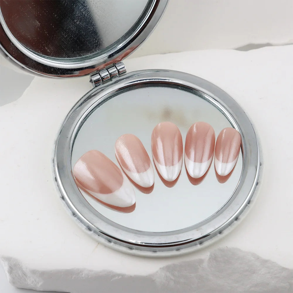 Pearlescent French Tip