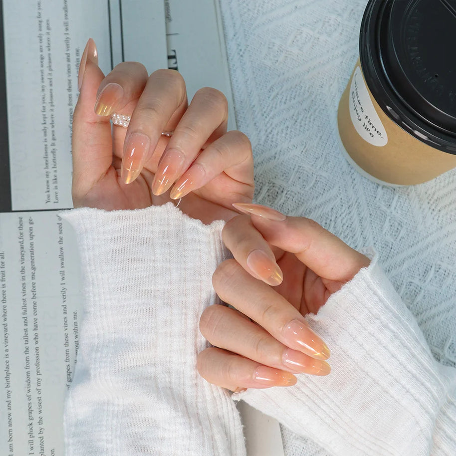 Golden French Tip