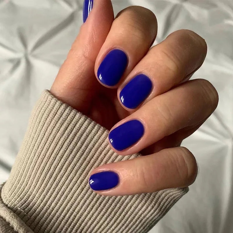 Blue Nails