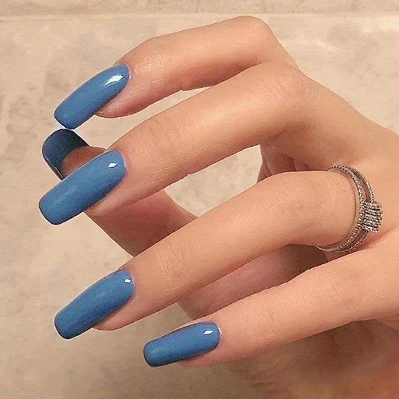 Blue Nails