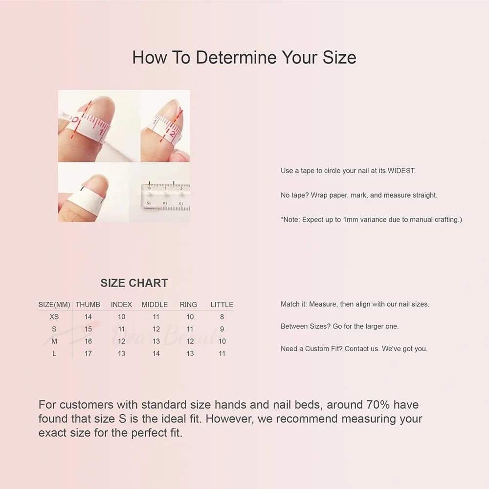 Pearlescent French Tip